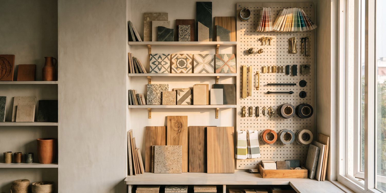A designer's material library