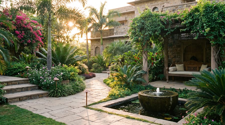A garden that survives the summer you actually get