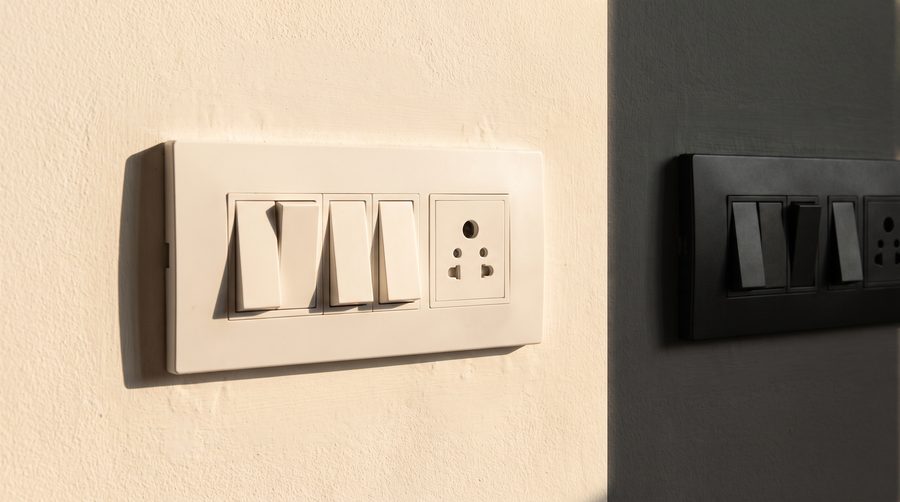 Switches and sockets: count them before the walls close